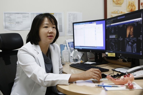 편승연 교수는 질 초음파 검사가 수술 전 수술 난이도 예측 지표로 활용될 수 있는 가능성을 제시했다. 사신:강동경희대병원